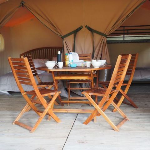 ALBERGUE 5 personas - Lodge Victoria - sin instalaciones sanitarias Ropa de cama + kit de limpieza incluidos