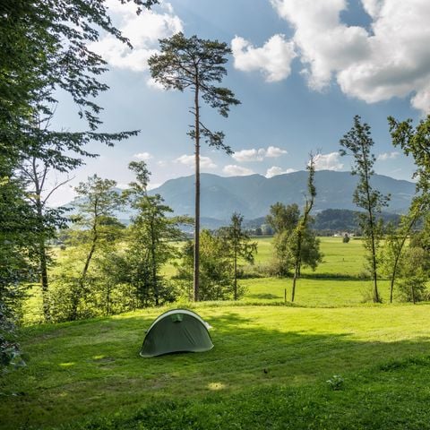 Pitch - For tents with mountain views and electricity