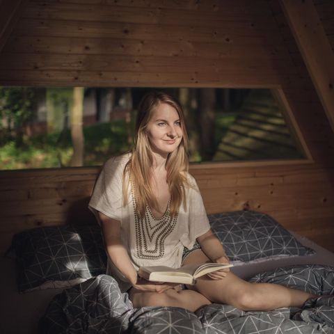Accommodation 3 persons - Glamping Hut Forest Bed