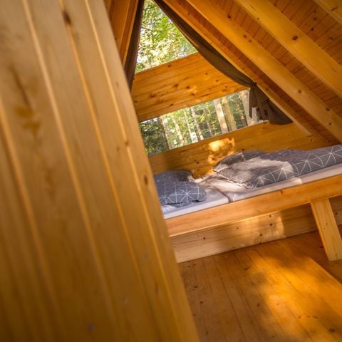 Accommodatie 3 personen - Glamping Hut Bosbed