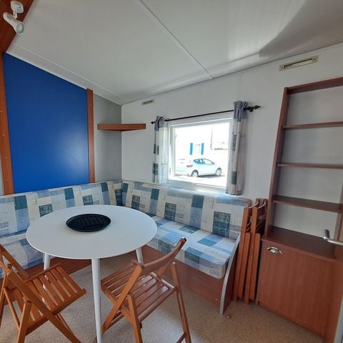 MOBILHOME 4 personas - POMME DE PIN - 24m² - 2 habitaciones + terraza
