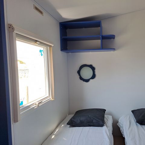 MOBILHOME 4 personas - POMME DE PIN - 24m² - 2 habitaciones + terraza