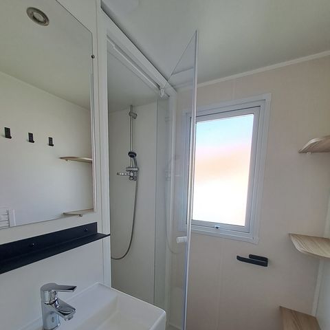 MOBILHOME 6 personas - RESIDENCIAL - 40m² - 3 dormitorios + 2 baños + terraza