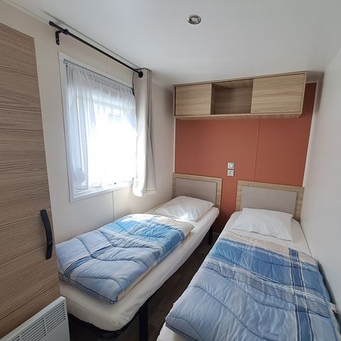 Mobilheim 6 Personen - RESIDENTIEL - 40m² - 3 Schlafzimmer + 2 Bäder + Terrasse