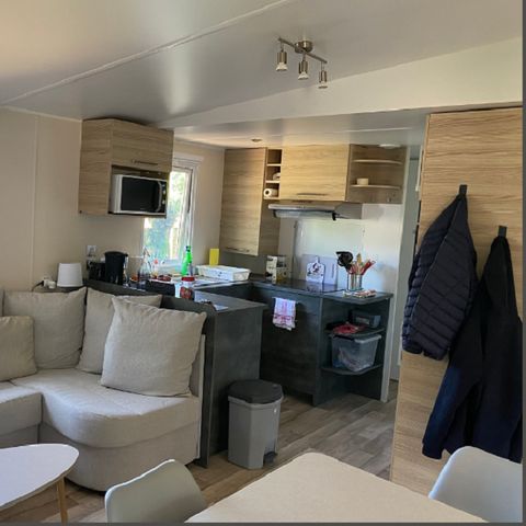 Mobilheim 6 Personen - RESIDENTIEL - 40m² - 3 Schlafzimmer + 2 Bäder + Terrasse