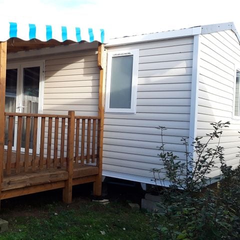 Stacaravan 4 personen - XPR PREMIUM - 32m² - 2 kamers + terras 4/5 pers.