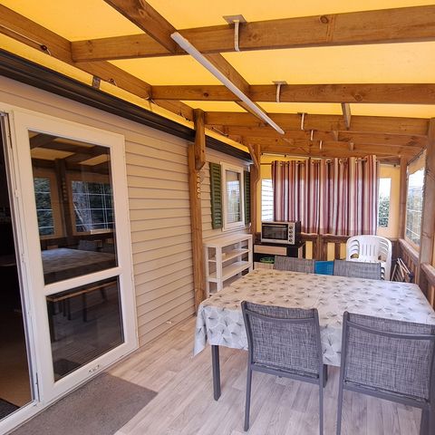 Stacaravan 4 personen - XPR POMME DE PIN 24 m² Slaapplaatsen 4