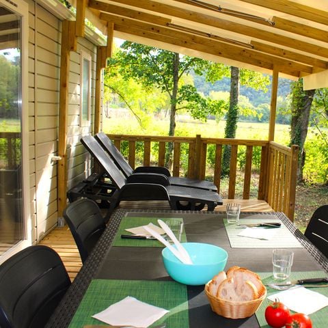 BUNGALOW 4 personnes - Mobil-home Privilège - 26m² - 2 chambres - Climatisé