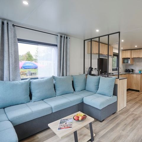 MOBILHOME 4 personnes - Excellence 2 chambres (4 pers) terrasse