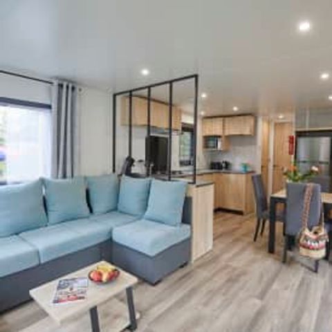 CASA MOBILE 6 persone - Casa mobile Excellence 3 camere da letto (6 pers) terrazza