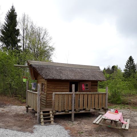 Accommodatie 2 personen - Trekkershut De Boshut