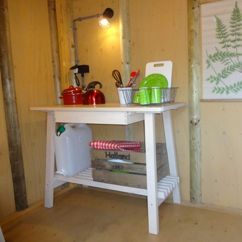Accommodatie 2 personen - Trekkershut De Boshut