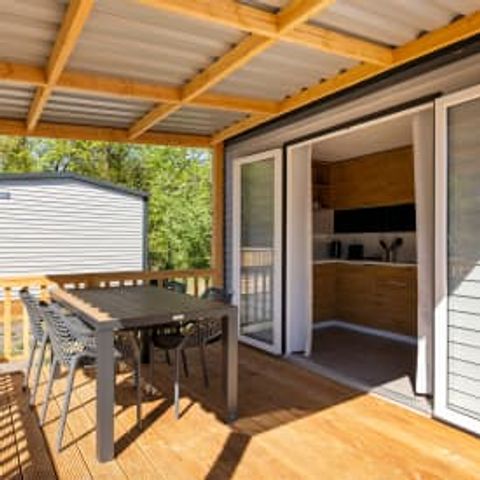 Stacaravan 4 personen - Stacaravan van Hommel