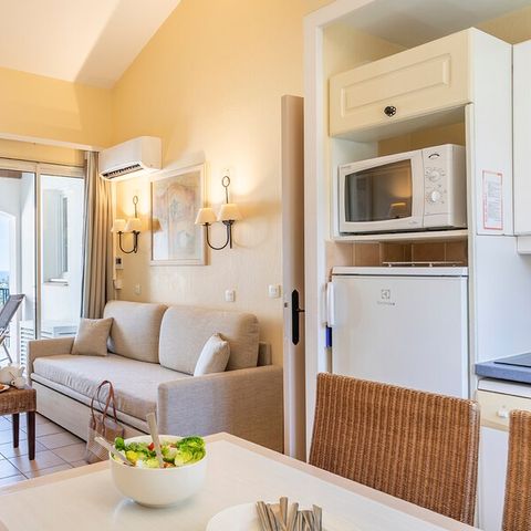Wohnung 6 personen - Apartment 6 pers-1 Schlafzimmer+1 Schlafbereich-Terrasse oder Balkon-Meerblick-Klimatisiert