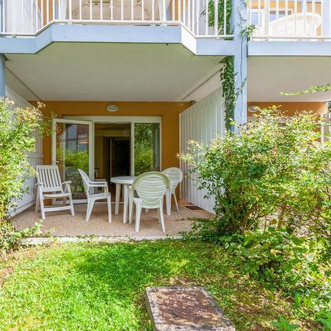 Estudio 3 personas - Estudio - 1 alcoba - Terraza o balcón - Nivel jardín - Barrio Quartier de Hameau