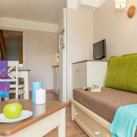 Piso 6 personas - - 1 habitaciones + 1 alcoba - Dúplex - Terraza o balcón - Barrio Quartier de Hameau