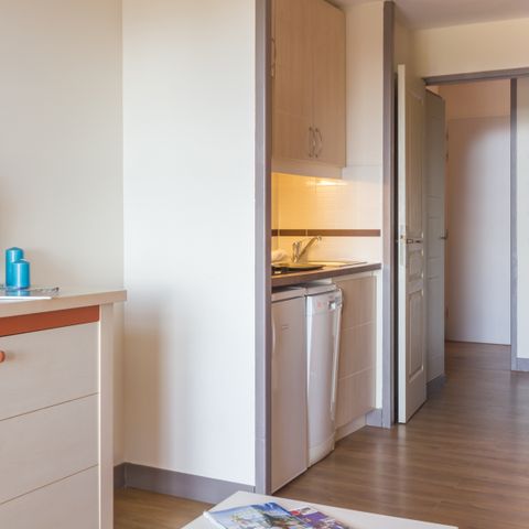 Studio 4 persons - Studio - 1 sleeping alcove - Terrace - Sea view