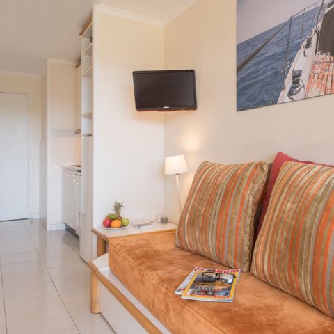 APPARTEMENT 6 personnes - 1 chambre + 1 alcôve - Terrasse - Vue mer