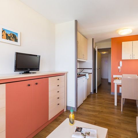 Piso 5 personas - 1 habitación - Terraza - Vista al mar