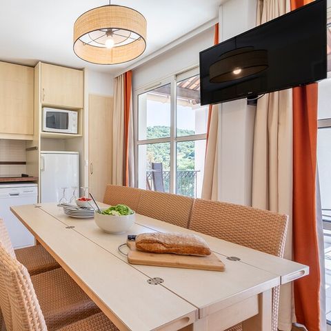 APARTMENT 6 people - - 1 bedroom + 1 sleeping alcove - Terrace