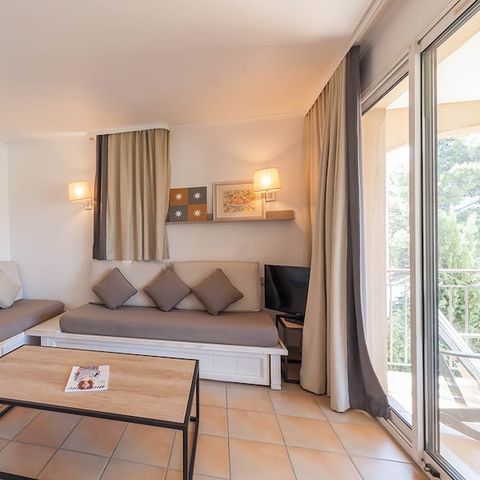 APARTEMENTO 6 personas - - 1 dormitorio + 1 alcoba - Balcón - Región de los Lagos