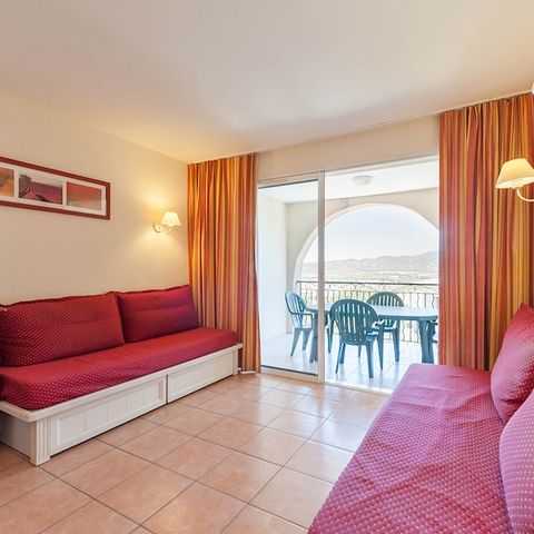 Studio 4 personen - Studio 4 personen - 1 slaapgedeelte - Terras of balkon - Airconditioning