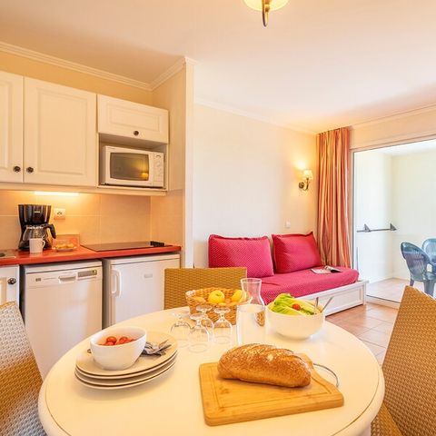 APARTEMENTO 5 personas - 1 HABITACIÓN - TERRAZA O BALCÓN