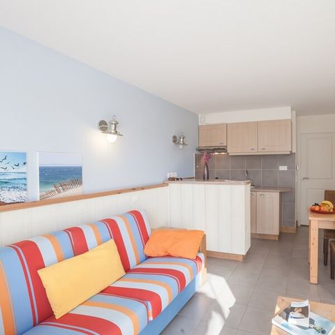 Wohnung 4 personen - - 1 Schlafzimmer - Terrasse oder Balkon