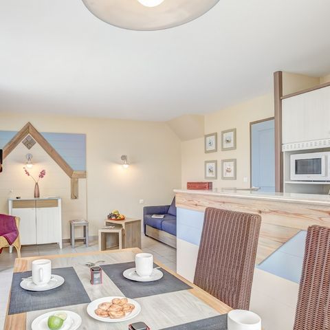 Ferienhaus 8 personen - 2 Schlafzimmer - 1 Schlafalkoven - Terrasse