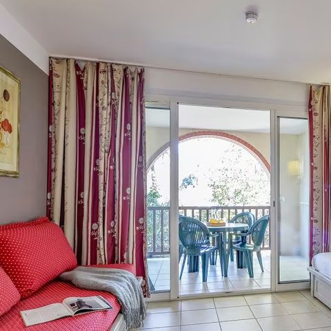 Studio 4 personen - Studio - 1 sleeping alcove - Terrace or balcony
