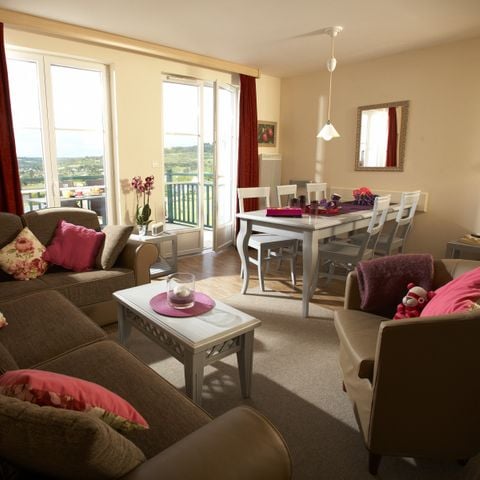 APPARTEMENT 4 personnes - 1 CHAMBRE - TERRASSE OU BALCON