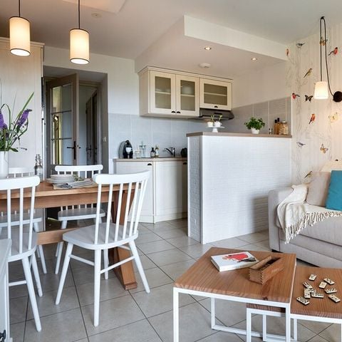 APPARTEMENT 4 personnes - 1 CHAMBRE - TERRASSE OU BALCON - VUE MER