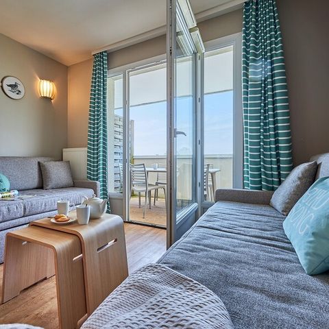 Appartement 5 personen - 1 slaapkamer - Terras of balkon - Bocage uitzicht - Gerenoveerd