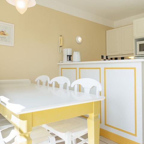 BUNGALOW 6 personas - 2 habitaciones - Terraza - Dúplex - Barrio Domaine du Moulin