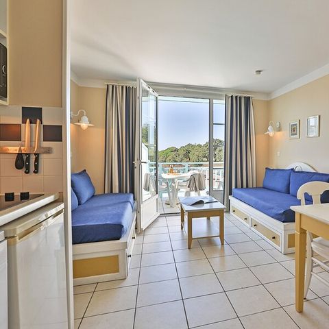 Apartement 5 Personen - 1 Schlafzimmer - Terrasse/Balkon