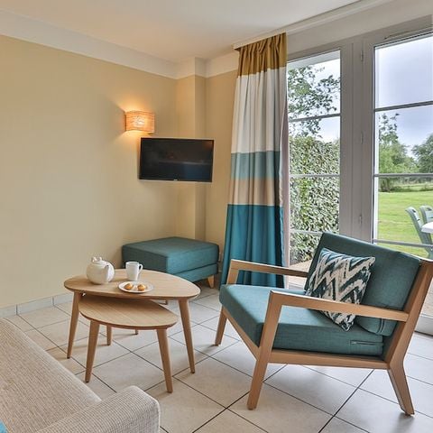 VAKANTIEHUIS 6 personen - 2 slaapkamers - Terras - Duplex - Domaine du Moulin - Gerenoveerd