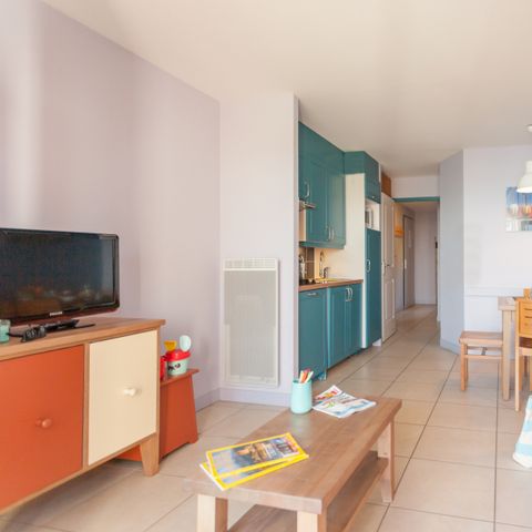 Apartement 3 Personen - - 1 Schlafzimmer - Terrasse oder Balkon - Meerblick