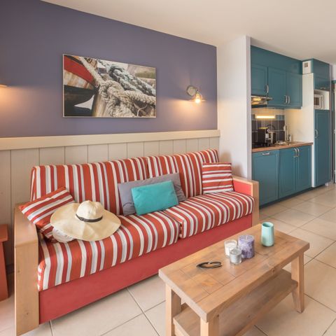 Piso 4 personas - - 1 habitación - Terraza o balcón - Vistas al mar