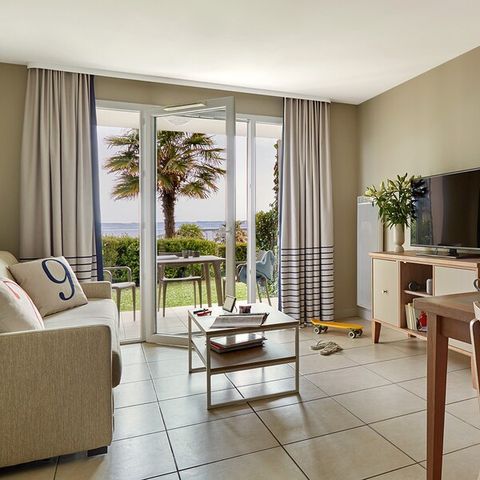 Wohnung 4 personen - 1 Schlafzimmer - Terrasse oder Balkon - Meerblick