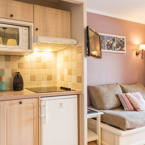 STUDIO 4 people -  1 sleeping area - Balcony - Air-conditioned