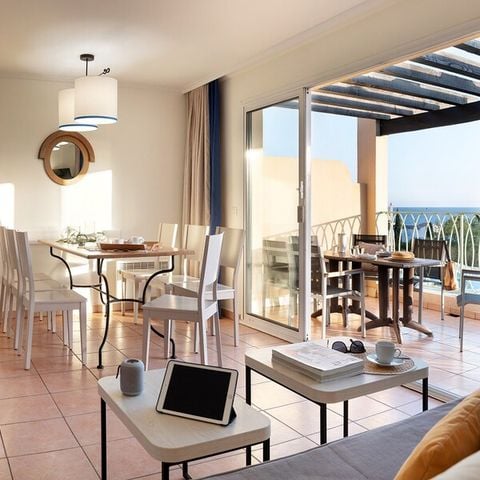 Appartement 6 personen - Appartement 6 personen - 1 slaapkamer + 1 slaapgedeelte - Terras of balkon - Uitzicht op zee