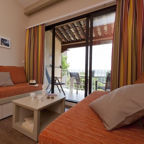Piso 6 personas - - 1 habitación + 1 alcoba - Terraza o balcón