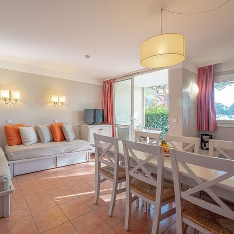 Wohnung 6 personen - - 1 Schlafzimmer + 1 Schlafalkoven - Terrasse oder Balkon - Flussblick