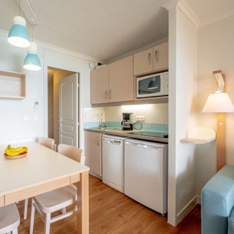 STUDIO 4 persone - Monolocale - 1 alcova per dormire - Aria condizionata - Terrazza o balcone - Vista mare