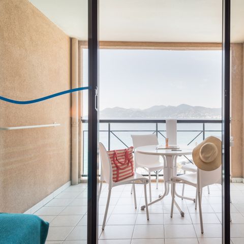 Wohnung 5 personen - - 1 Schlafzimmer - Meerblick - Terrasse oder Balkon