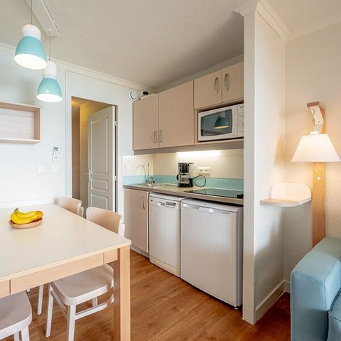 Studio 4 personen - Studio - 1 sleeping alcove - Air-conditioned - Terrace or balcony