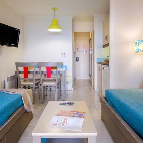 Studio 5 personen - Studio - 1 sleeping alcove - Terrace or balcony