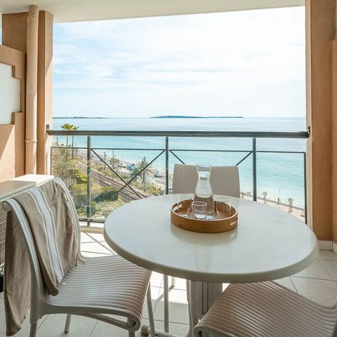 Wohnung 4 personen - - 1 Schlafzimmer - Meerblick - klimatisiert - Terrasse oder Balkon