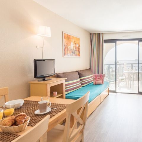 Piso 5 personas - - 1 habitación - Terraza o balcón