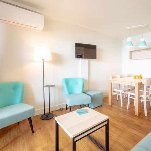 APPARTAMENTO 6 persone - - 1 camera da letto + 1 alcova per dormire - Vista mare - Aria condizionata - Terrazza o balcone